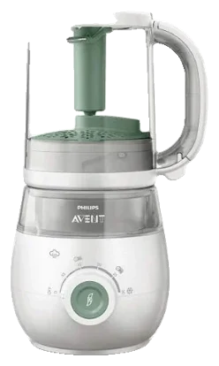Imagine produs: Aparat 4 in1 pentru prepararea hranei bebelusilor Philips Avent SCF885/01, 1 l, 400 W (Alb/Gri)