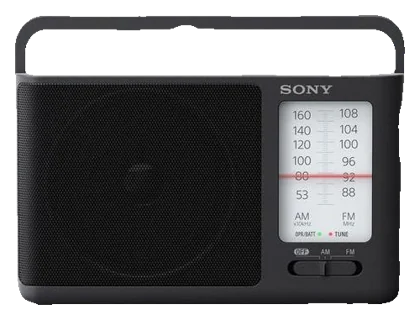 Imagine produs: Radio Portabil Sony ICF506, FM/AM, Mufa casti (Negru)
