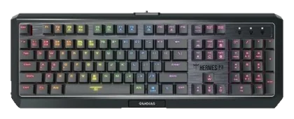 Imagine produs: Tastatura Gaming Gamdias Hermes P3 (Negru/Argintiu)
