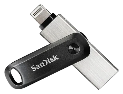 Imagine produs: Stick USB SanDisk iXpand Go, 256GB, USB 3.1 (Negru)