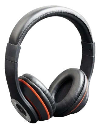 Imagine produs: Casti Stereo Gembird Los Angeles MHS-LAX-B, Microfon (Negru/Rosu)